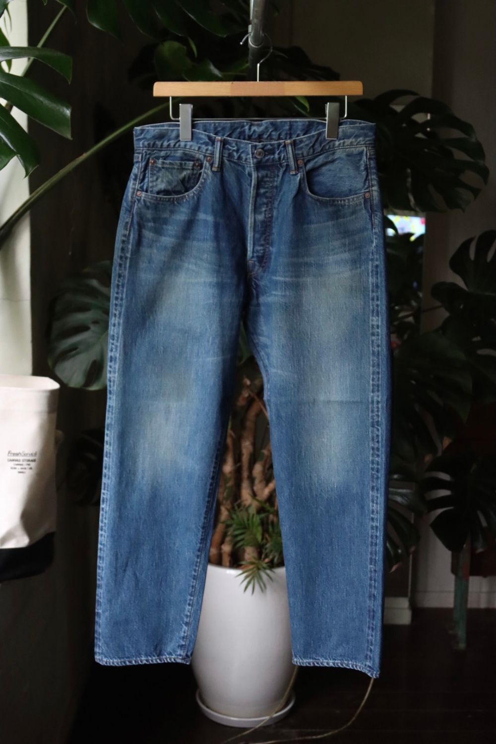 A.PRESSE - アプレッセ22FWデニム Washed Denim Pants E(22AAP-04-10H