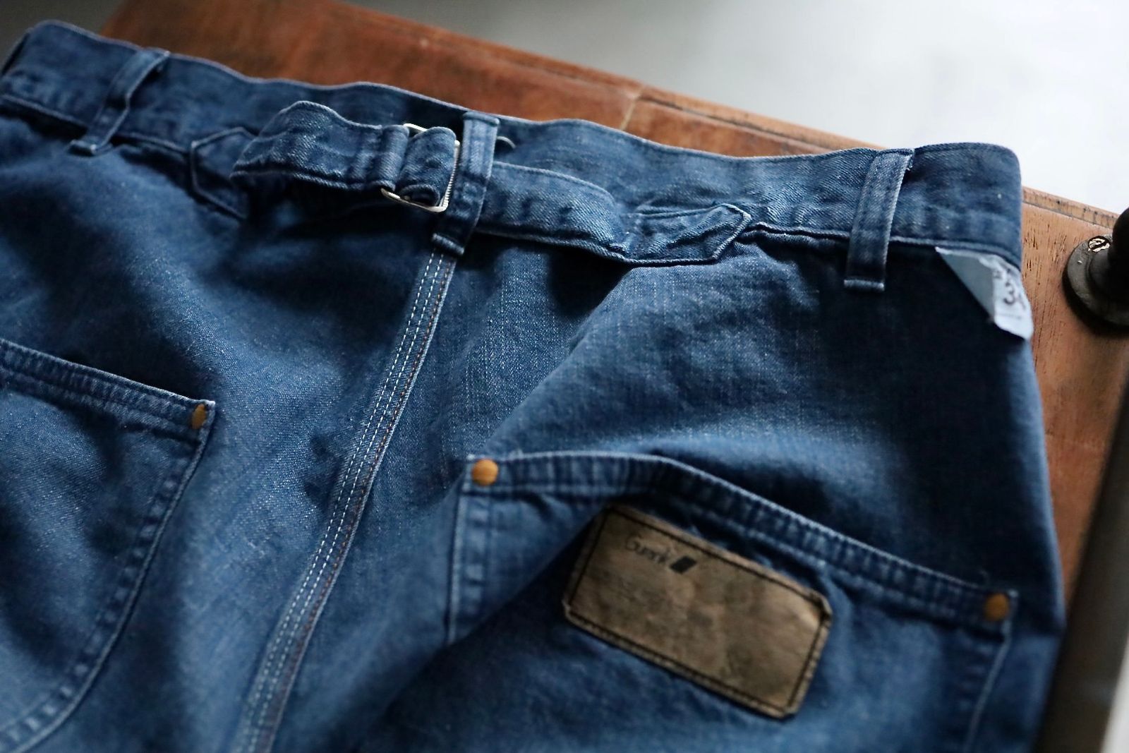 Gurank グランク 26SS パンツ Distressed 3stitch painter pants(2602U)INDIGO★新作発売！