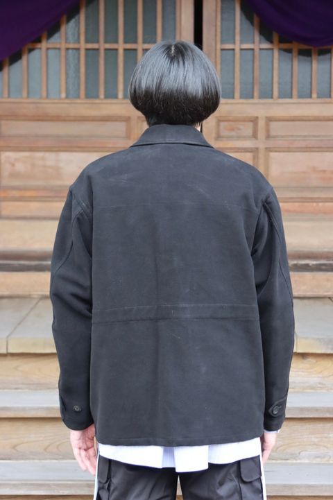 YOKE MILITARY FIELD JACKET"BLACK"style