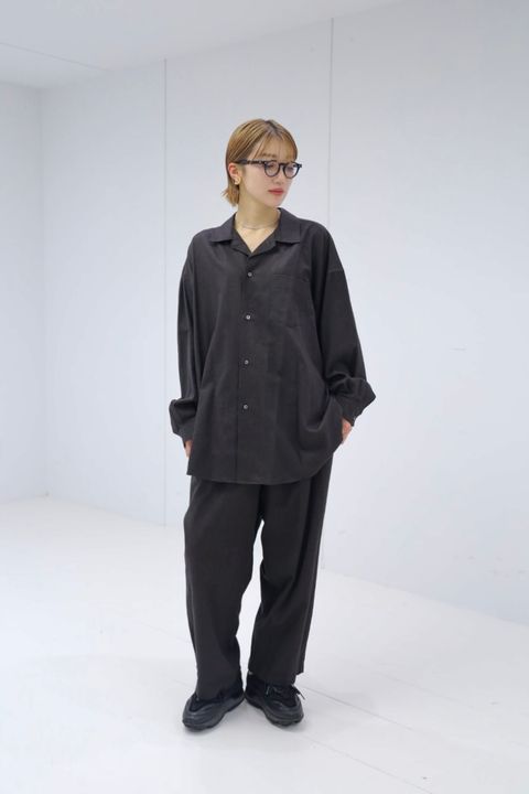 Graphpaper SIDOGRAS Cotton Herringbone Flannel Sleeping Shirt STYLE 2025.10.24