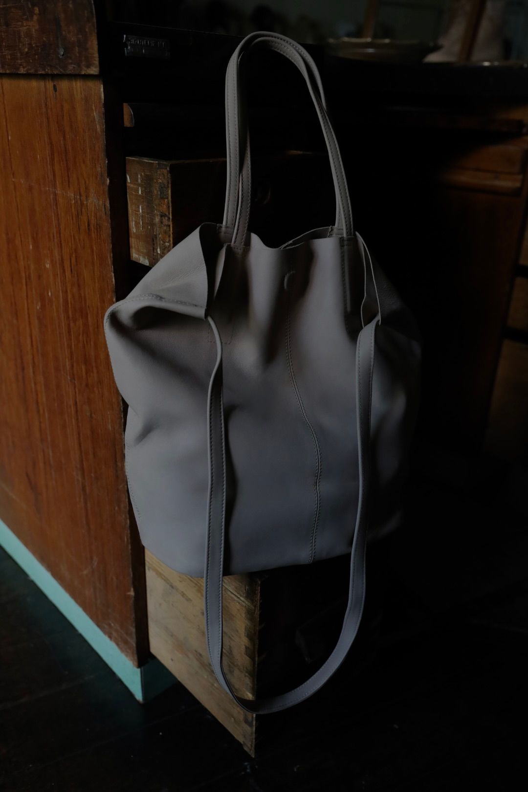 Morphee / モルフェトートバッグ 3WAY MIDIUM TOTE(LONG)GREGE
