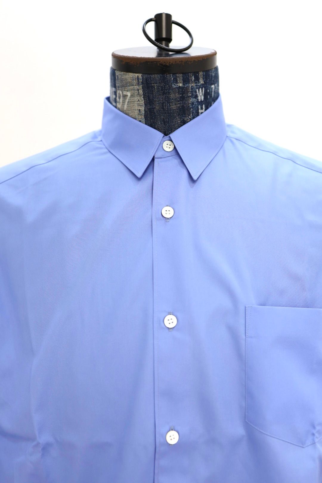 コムデギャルソンオム 綿ブロードL/Sシャツ(HQ-B102-051)SAX☆2月6日(金)発売！