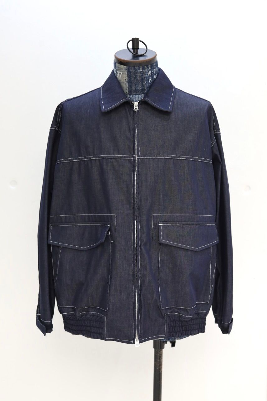 コムデギャルソンオム26SS 綿ライトオンスデニムジャケット(HQ-J010-051)BLACK☆2月6日(金)発売！