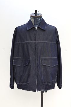 コムデギャルソンオム26SS 綿ライトオンスデニムジャケット(HQ-J010-051)BLACK☆2月6日(金)発売！