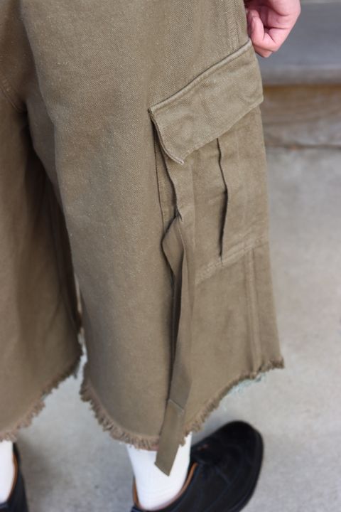 doublet WASTE VEGETABLE DYED HOODIE(22SS28CS209) style.2022.1.15.