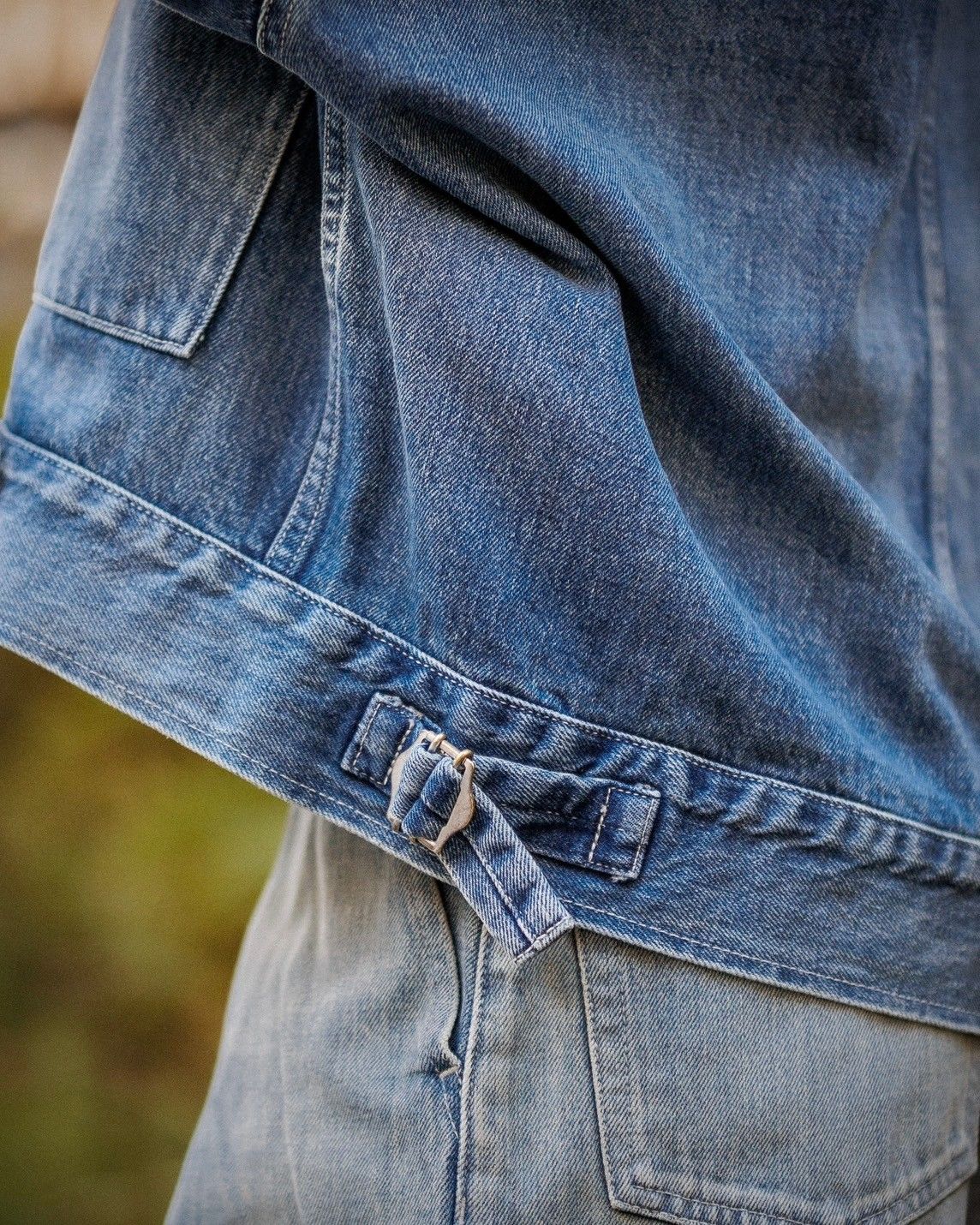 Graphpaper - Graphpaper 25SS WOMENS Selvage Denim Zip Jacket
