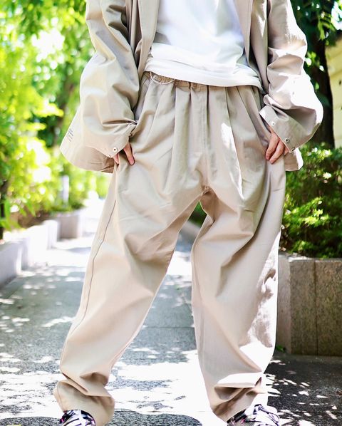 FreshService 23AW 新作CORPORATE CHINO セットアップStyle.2023.7.30