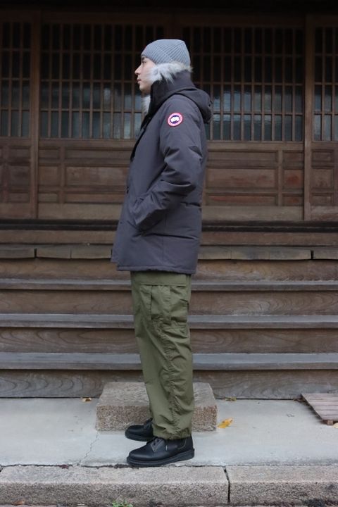 Graphpaper CHATEAU PARKA FUSION FIT style.2021.12.5
