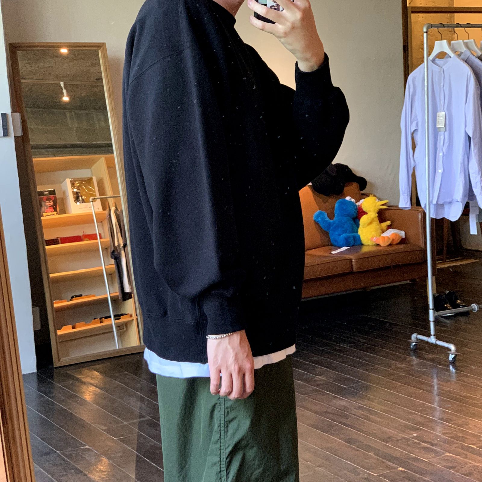 FreshService LIGHT OZ CREW NECK SWEAT style.2022.6.9.