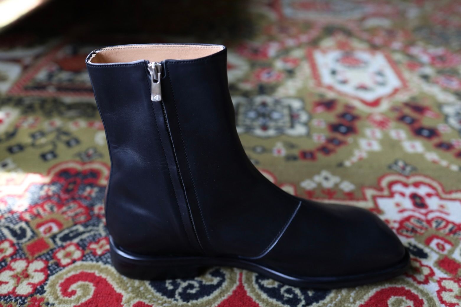 エンダースキーマ bear foot inside zip boots (zw-s-bbt)black☆8月8日(土)発売！