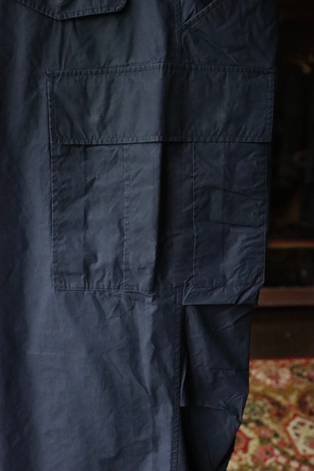フレッシュサービス WAXED POPLIN FISHING PANTS (FSC253-40118)NAVY