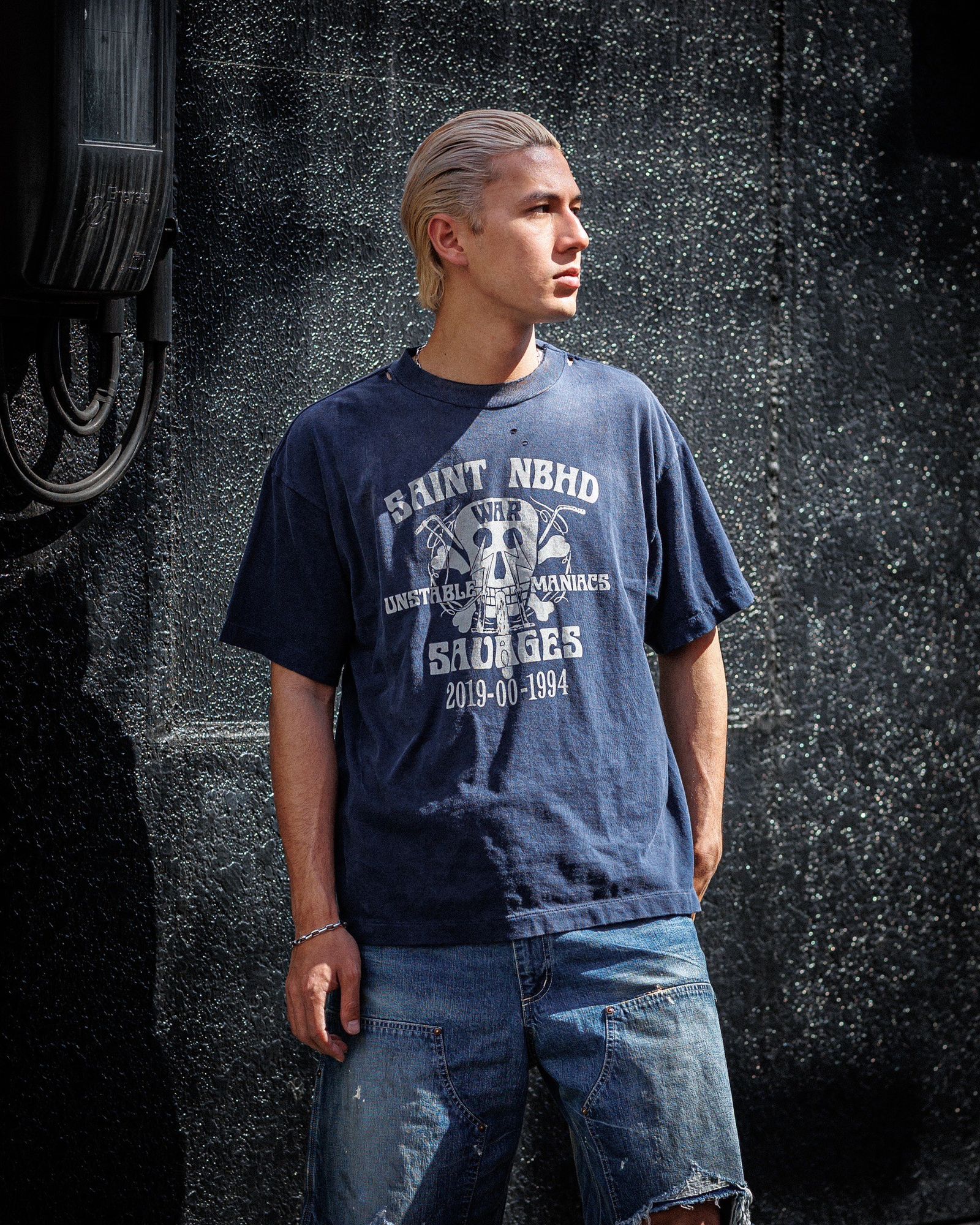 SAINT M×××××× - セントマイケル25SS STHD . SS TEE SAINT NBHD