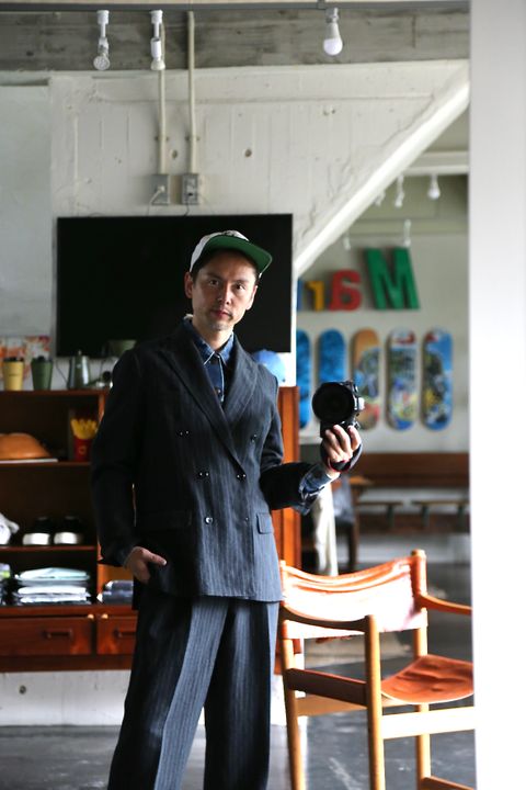 A.PRESSE  Double Breasted Jacket(21AAP-01-07M)CHARCOAL style※8月21日発売