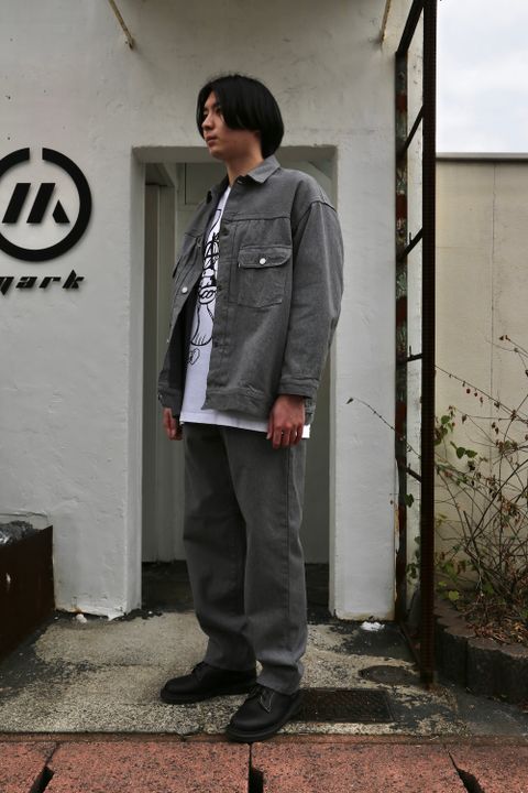 Graphpaper Colorfast Denim Blouson(GM204-30234B) style.2021.2.14.