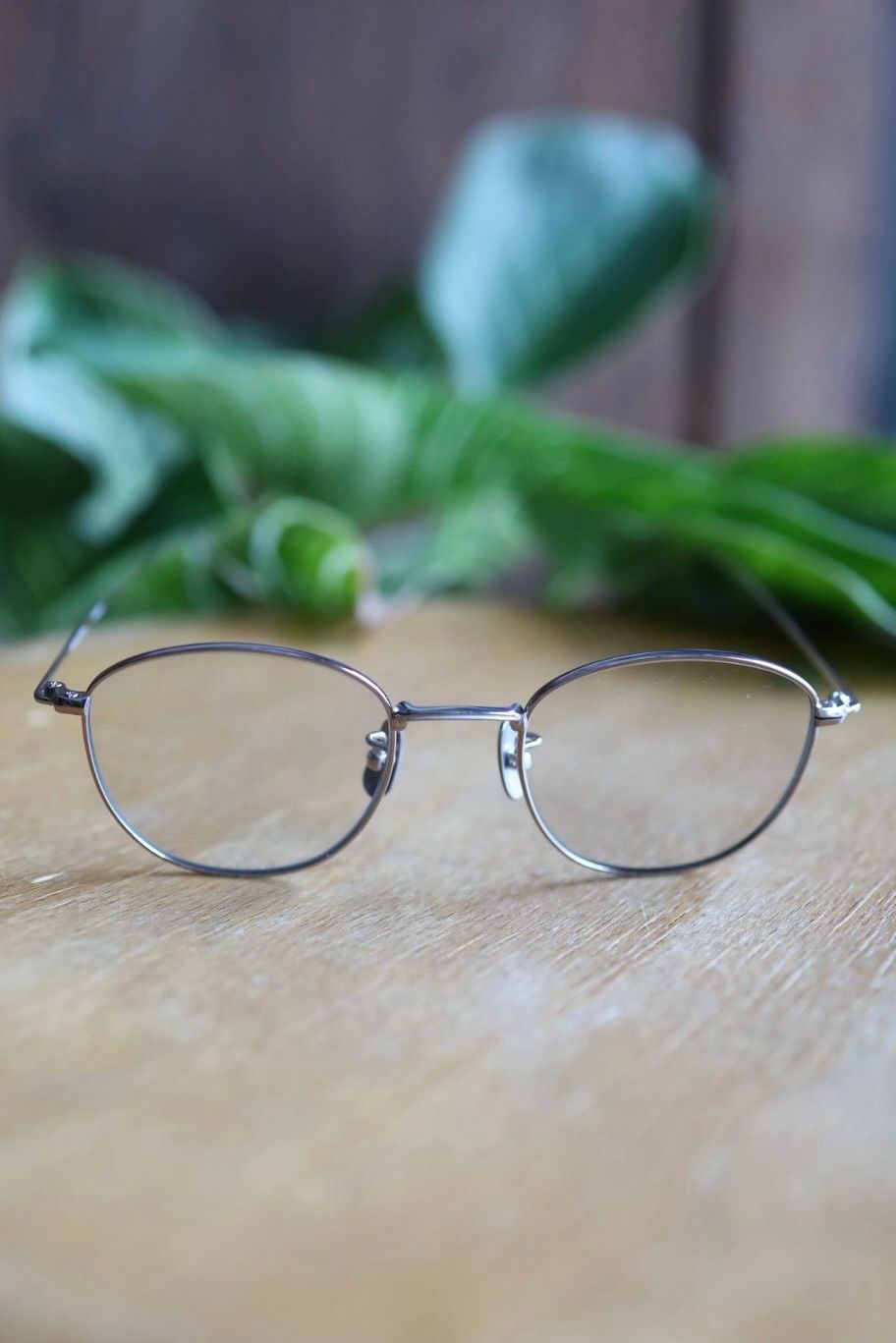 ノチノオプティカル KOUGETSU NOCHINO-N13 #1 PLUTINUM SILVER × CLEAR to GREY (調光モデル)☆11月22日(土)発売！