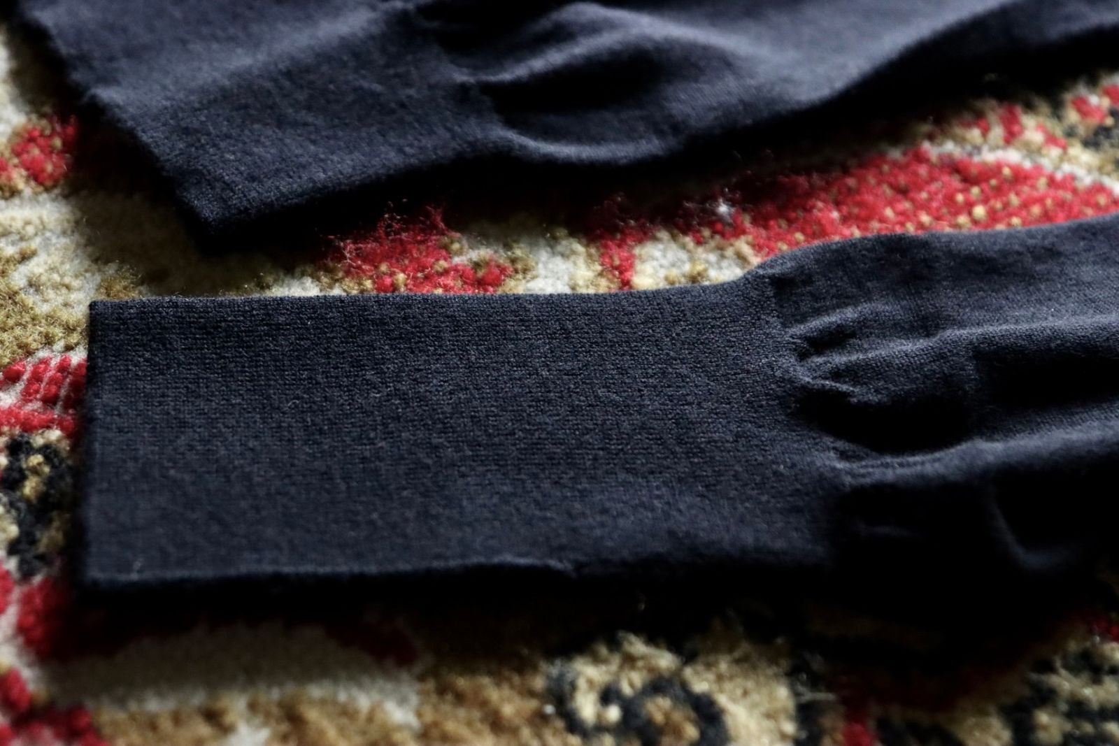 アプレッセ23AWニット Cashmere High Gauge Turtleneck Sweater(23AAP-03-05H)BLACK☆9月16日(土)発売