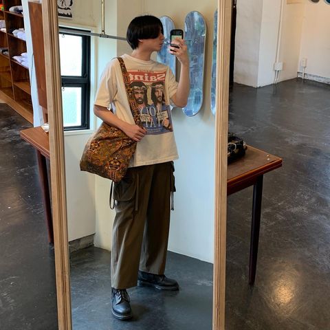 セントマイケル22SS ×DENIM TEARS HOLY STATE TEE style.2022.5.21