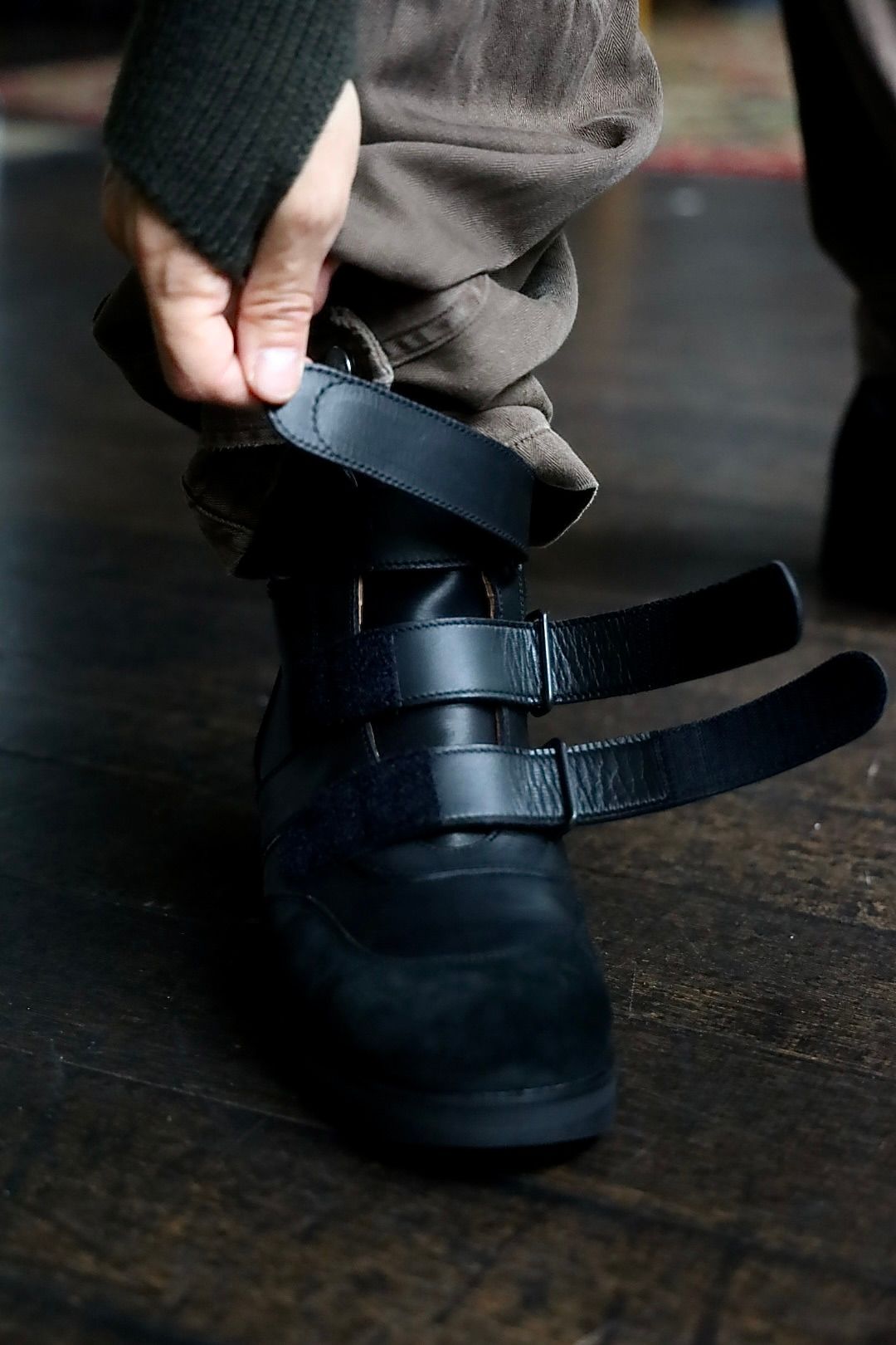 FOOTWORKS German Military Pilot Trainer Shoesスタイル
