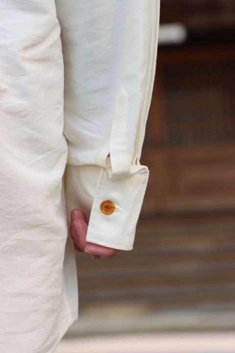 doublet MILK FIBER OVERSIZED SHIRT(22SS18SH103) style.2022.1.15