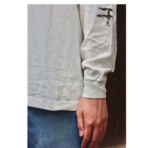 ©SAINT M×××××× LS TEE_SAINTDEATH(SM-A21-0000-020)WHITE style