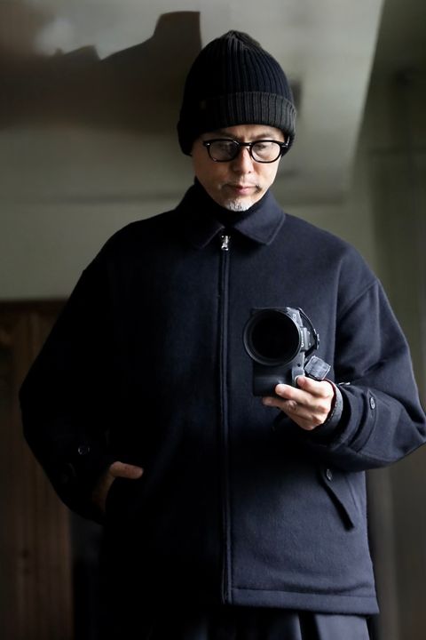 COMME des GARCONS HOMME 26FW リバーシブルキルティングジャケット"BLACK"スタイル