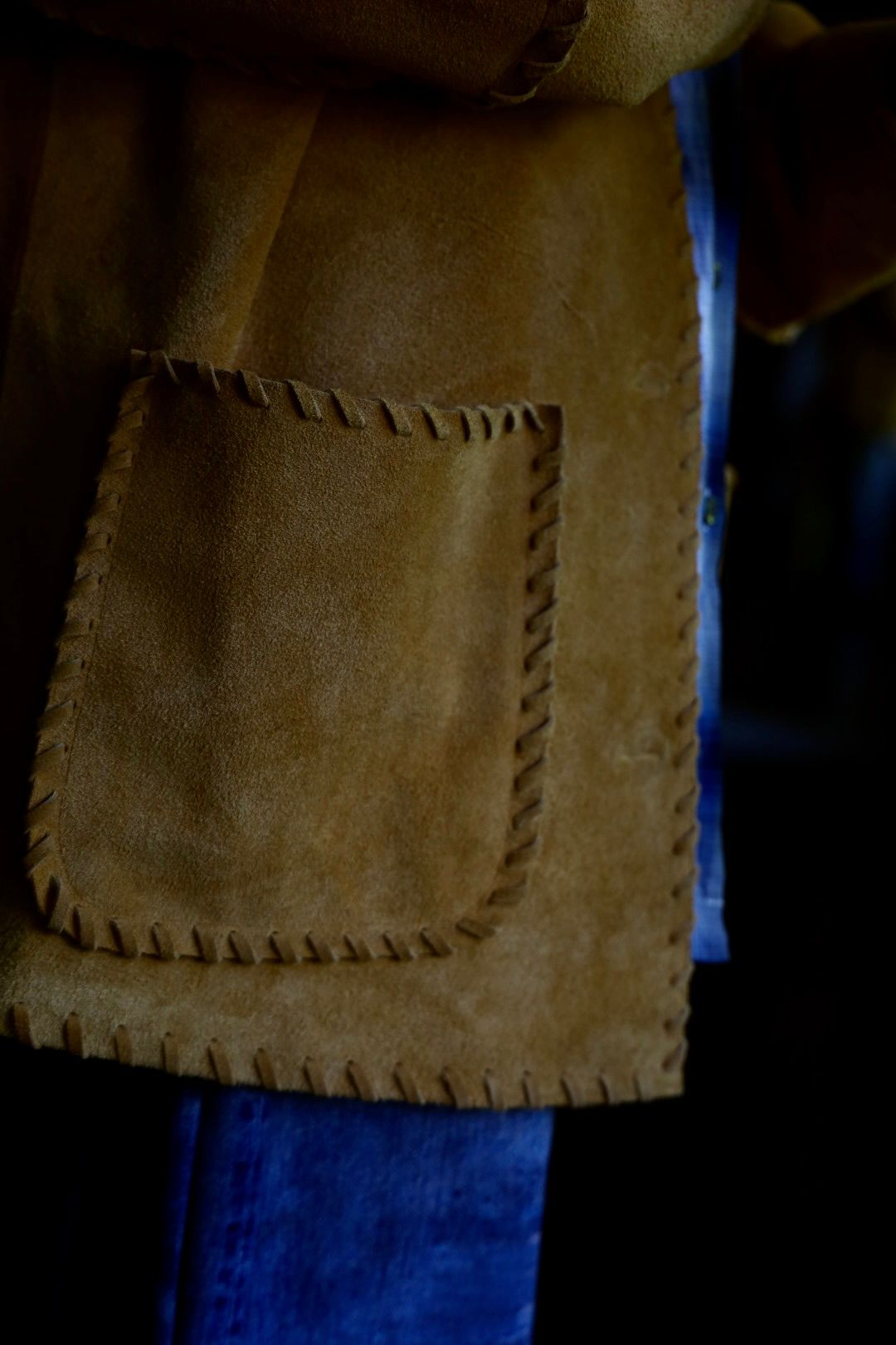 BOW WOW バウワウ WOVEN SUEDE COVERALL(BW242-WSCA)GOLD