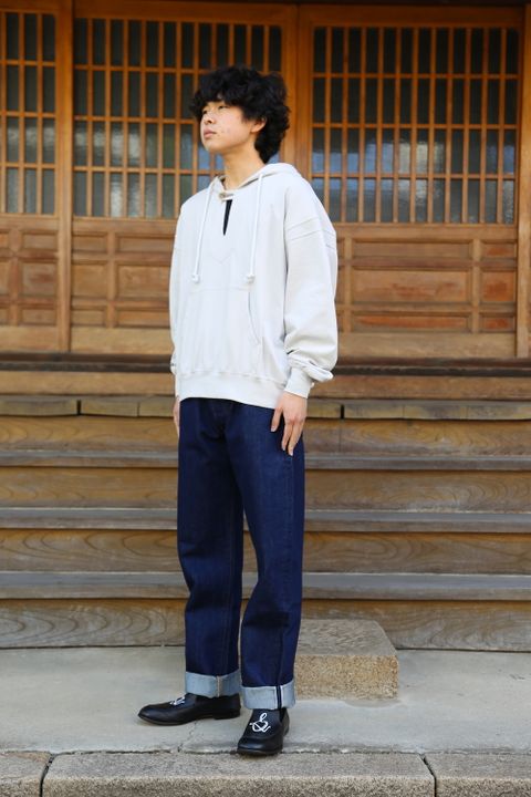 MATSUFUJI Farmers Hoodie(M211-0601) style. 2021.05.02.