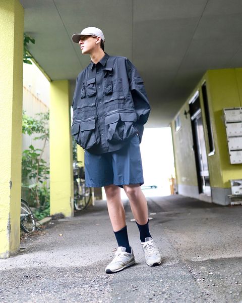 FreshService フレッシュサービス 23AW DRY TYPEWRITER TACTICAL POCKET L/S SHIRTスタイル