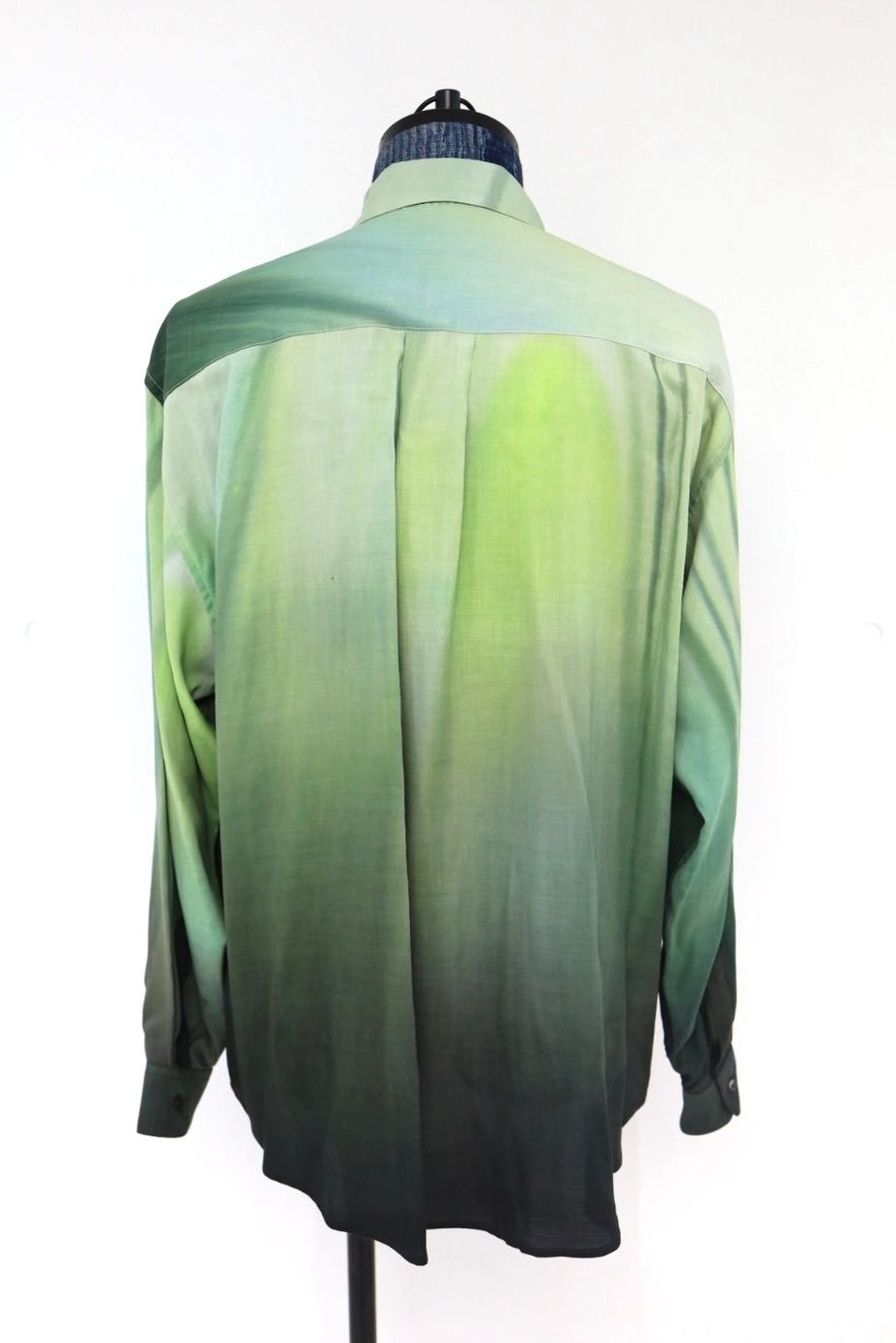YOKE 26SS Hand Painted Lawn Loose Fit Shirt(YK26SS01212SH)GREEN☆4月11日(土)発売！