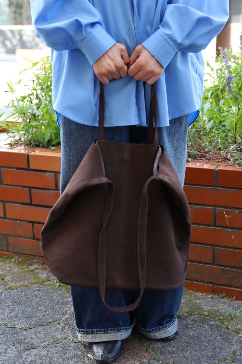 Morphee / モルフェトートバッグ 3WAY LARGE TOTE(L SIZE)SUEDE [DARK CHOCO]☆新作発売！