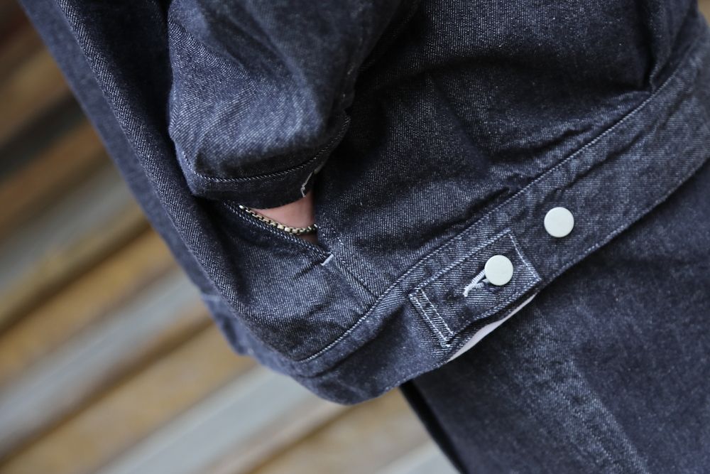 Graphpaper Colorfast Denim Jacket(GM213-30095B) style.2021.7