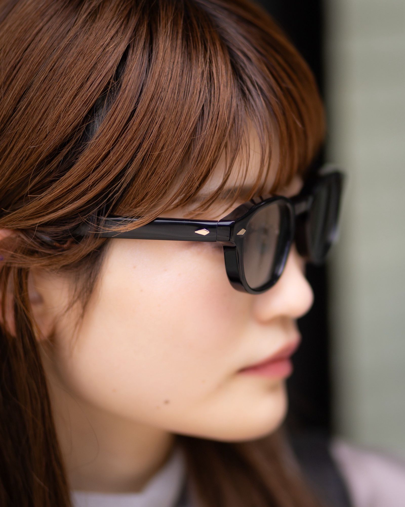 ノチノオプティカル "NOCHINO FR" #1.GLOSS BLACK × CLEAR to GREY (調光モデル)
