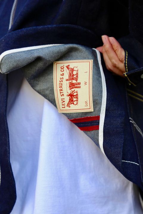 eYe JUNYA WATANABE COMME des GARCONS MAN 綿デニム Levi′s WネームジャケットStyle.2020.9.4.