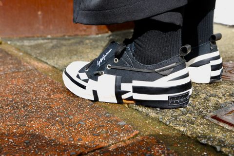 Yohji Yamamoto W-切り替えBシャツスタイル.2020.7.25.