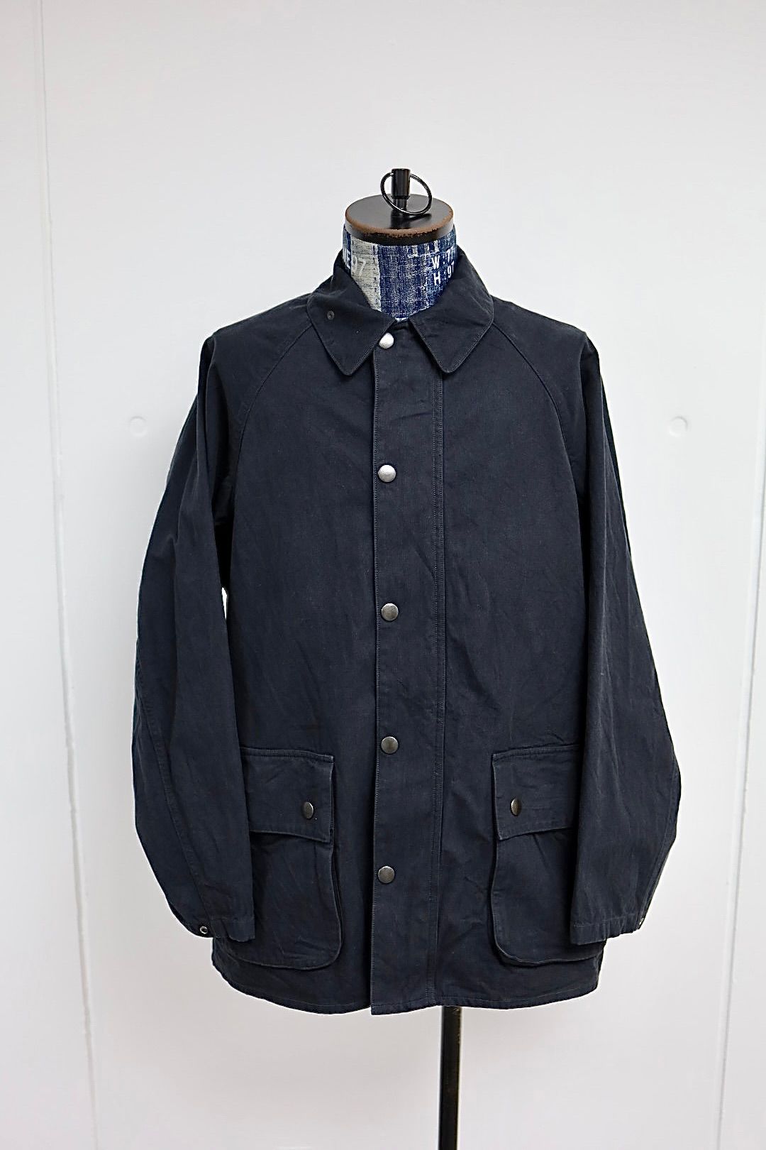 blurhms ブラームス 26SS Hard Twist Gabardine Riding Jacket(BHS26S017)BlackNavy☆12月26日(金)新作発売！