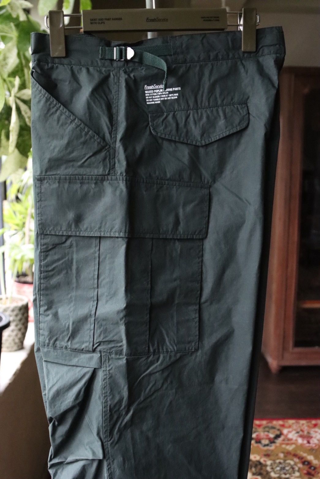 フレッシュサービス WAXED POPLIN FISHING PANTS (FSC253-40118)DARK GREEN★10月4日(土)発売！