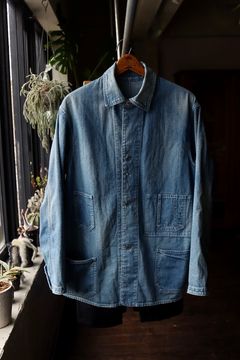 アプレッセ24SS Unknown Vintage Denim Coverall (24SAP-01-14K)INDIGO