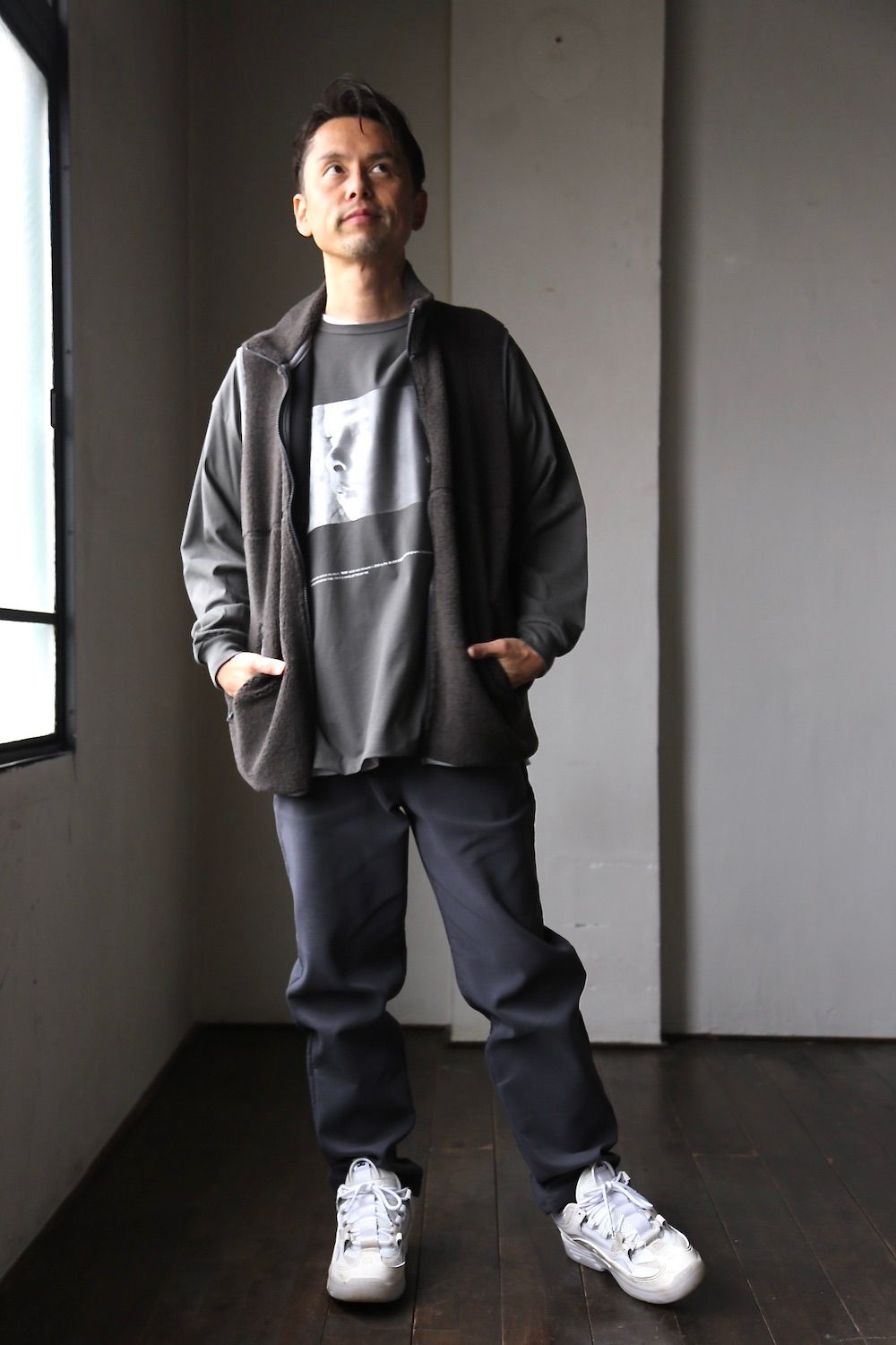 トップス Graphpaper Poet Meets Dubwise Jersey L/S Graphpaper/グラフペーパー】Poet Meets Dubwise for GP Jersey