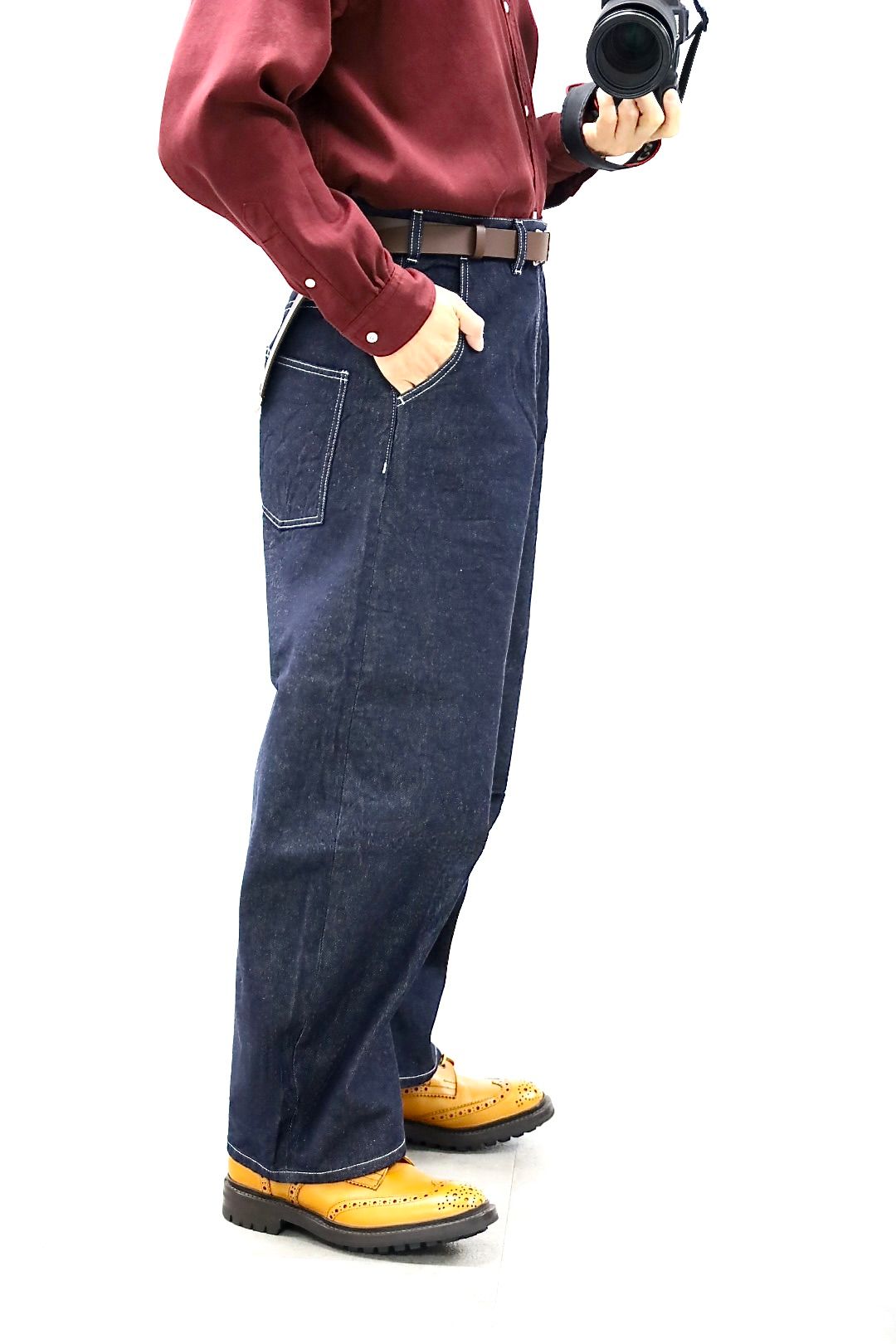 コムデギャルソンオム26SS 綿デニムパンツ(HQ-P015-051)INDIGO☆3月6日(金)発売！