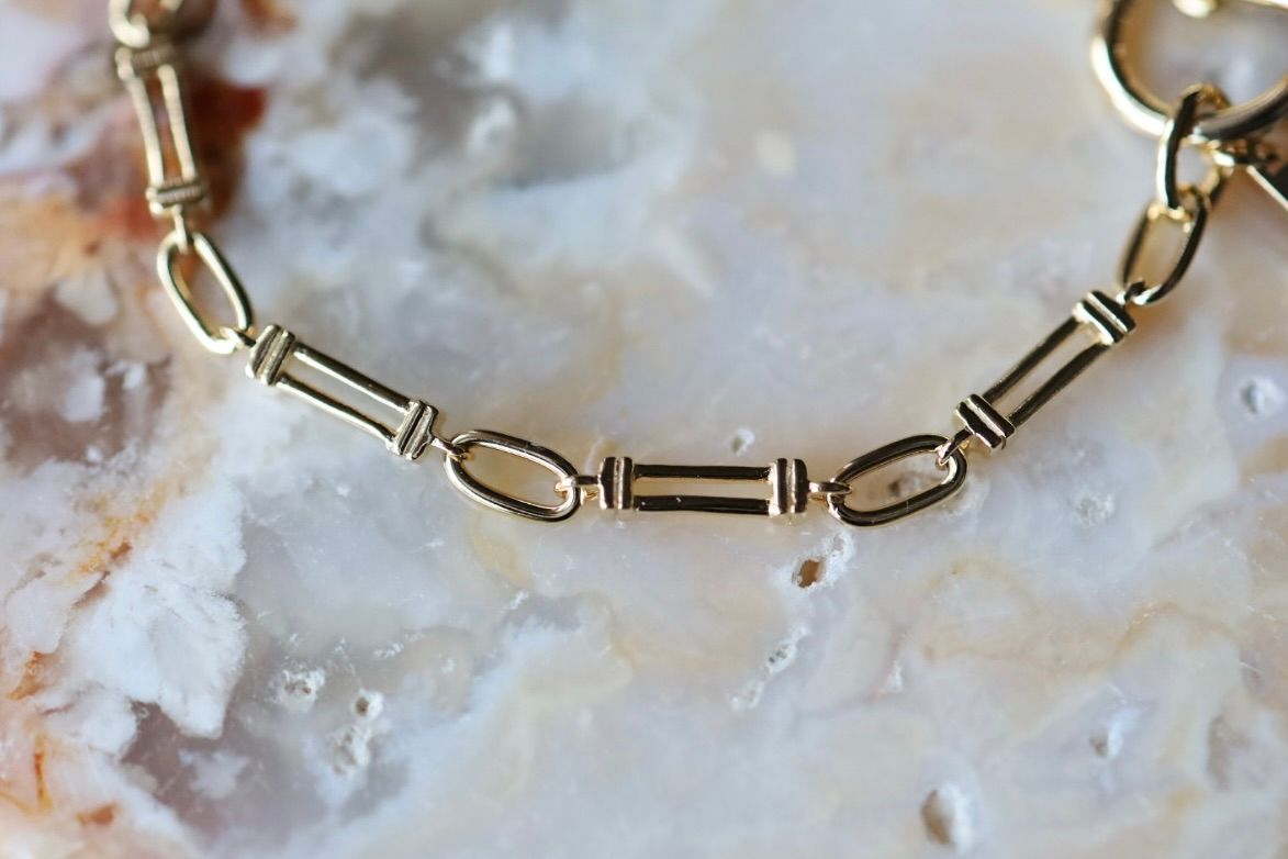 XOLO JEWELRY ブレスレット / Lantern Link Bracelet -3mm-Gold-(XOB119)★11月15日(土)発売！