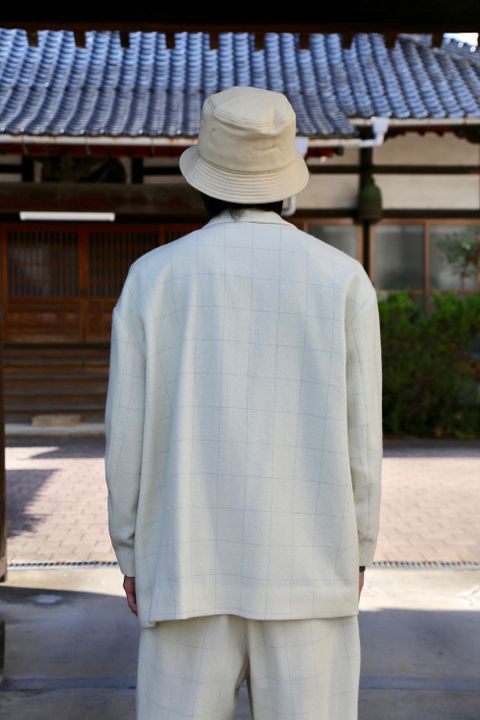 Dulcamaraリフレクターツイードセットアップ"off White"Style.2020.10.27.