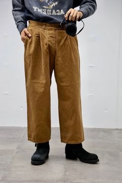 Gurank グランク Railway pants (2554)CAMEL★新作発売！