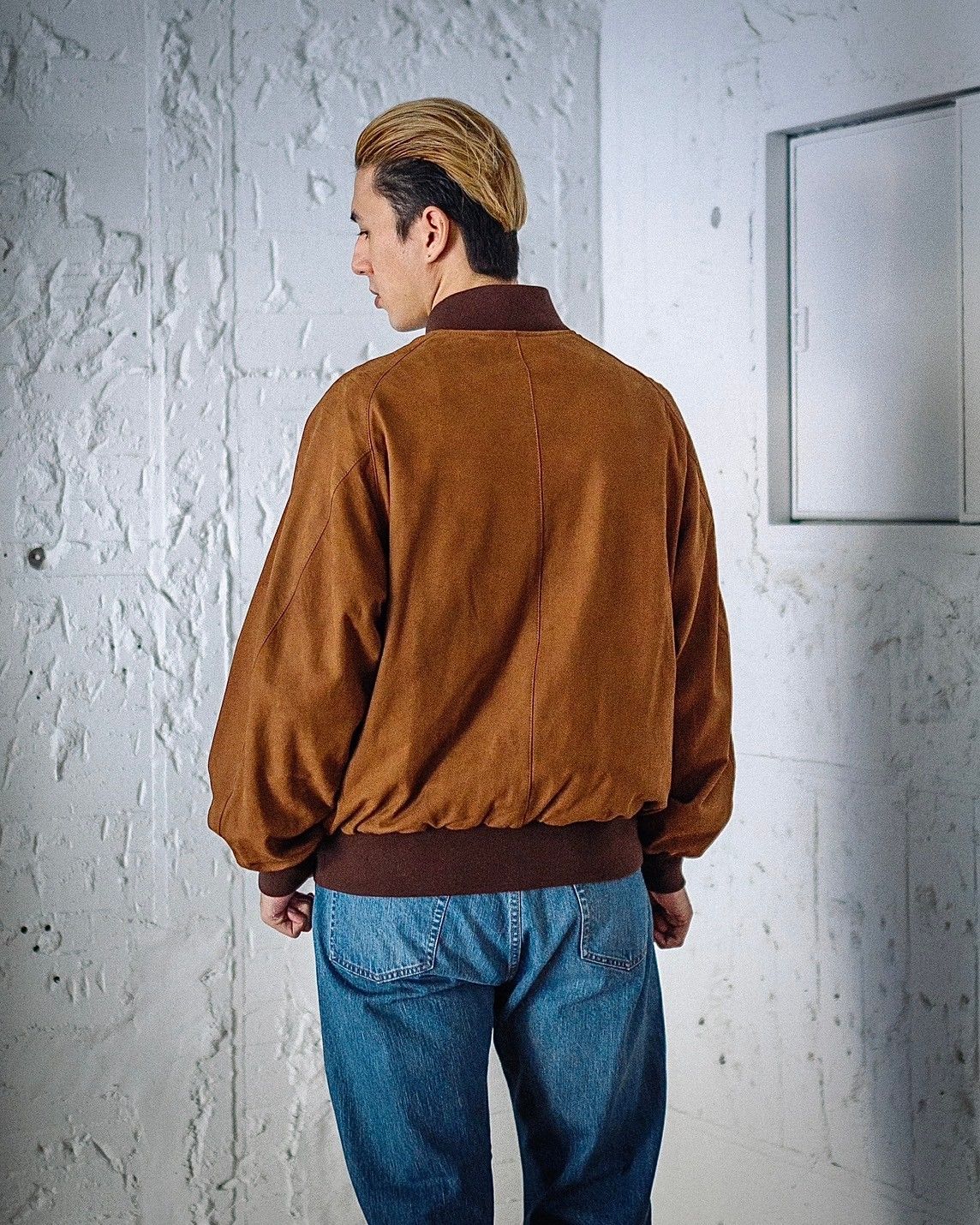 アプレッセ Vintage Nubuck leather Rib Blouson(25SAP-01-34H)BROWN☆1月11日(土)発売！
