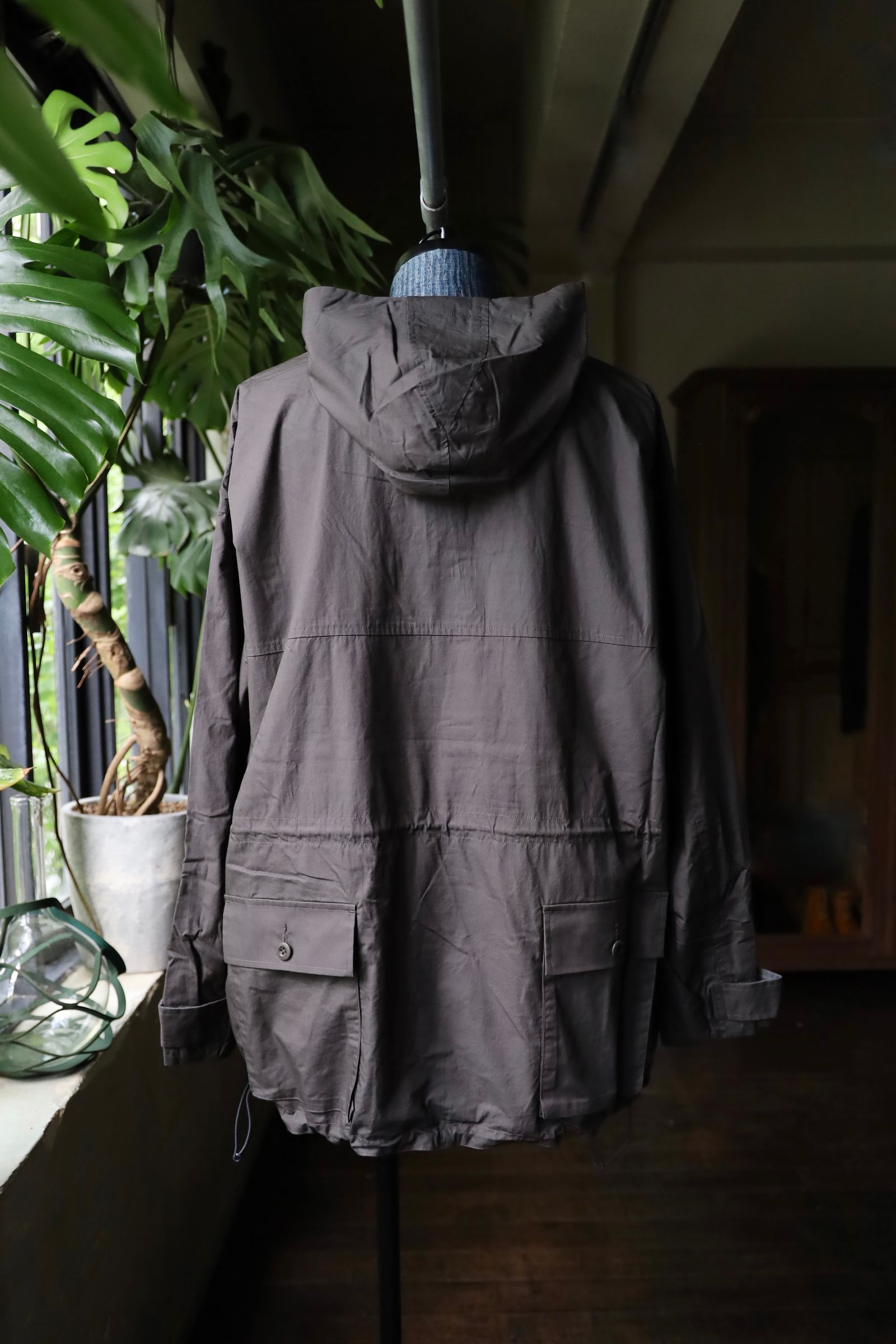 フレッシュサービス TYPEWRITER REVERSIBLE WINDBLUSE(FSC243-30007)GRAY
