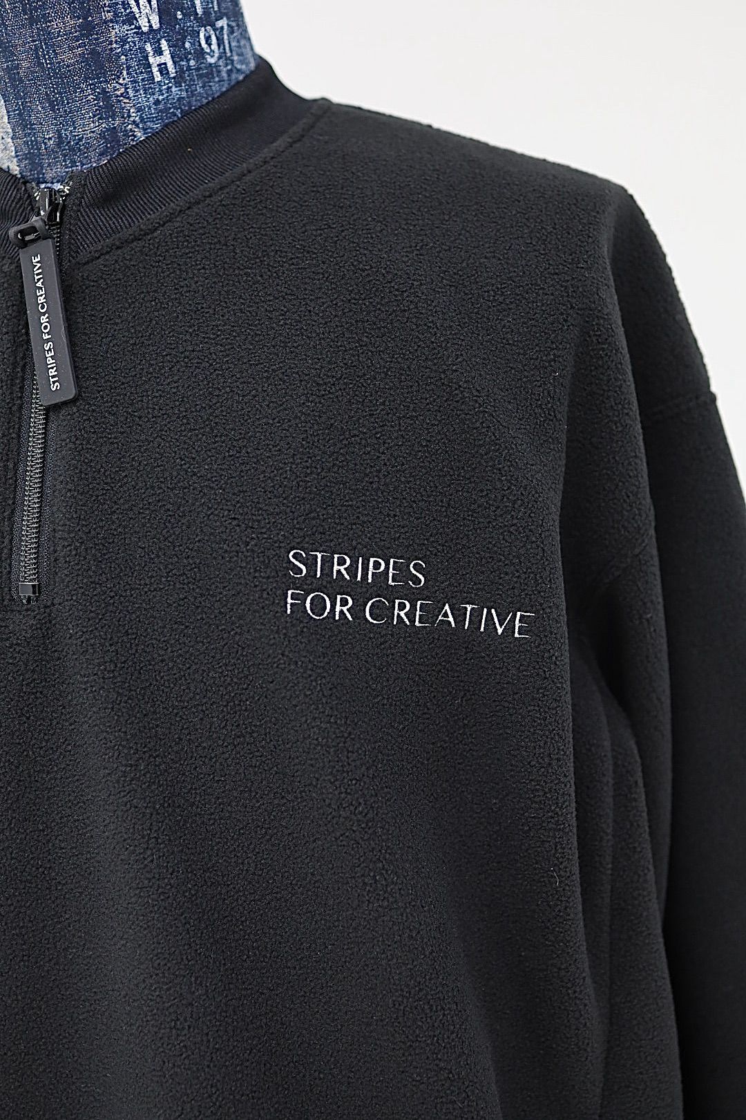 S.F.C 25FW SPOT エスエフシー FLEECE BASEBALL HALF ZIP JACKET(SFCFW25J01SP)Black☆12月20日(土)発売！