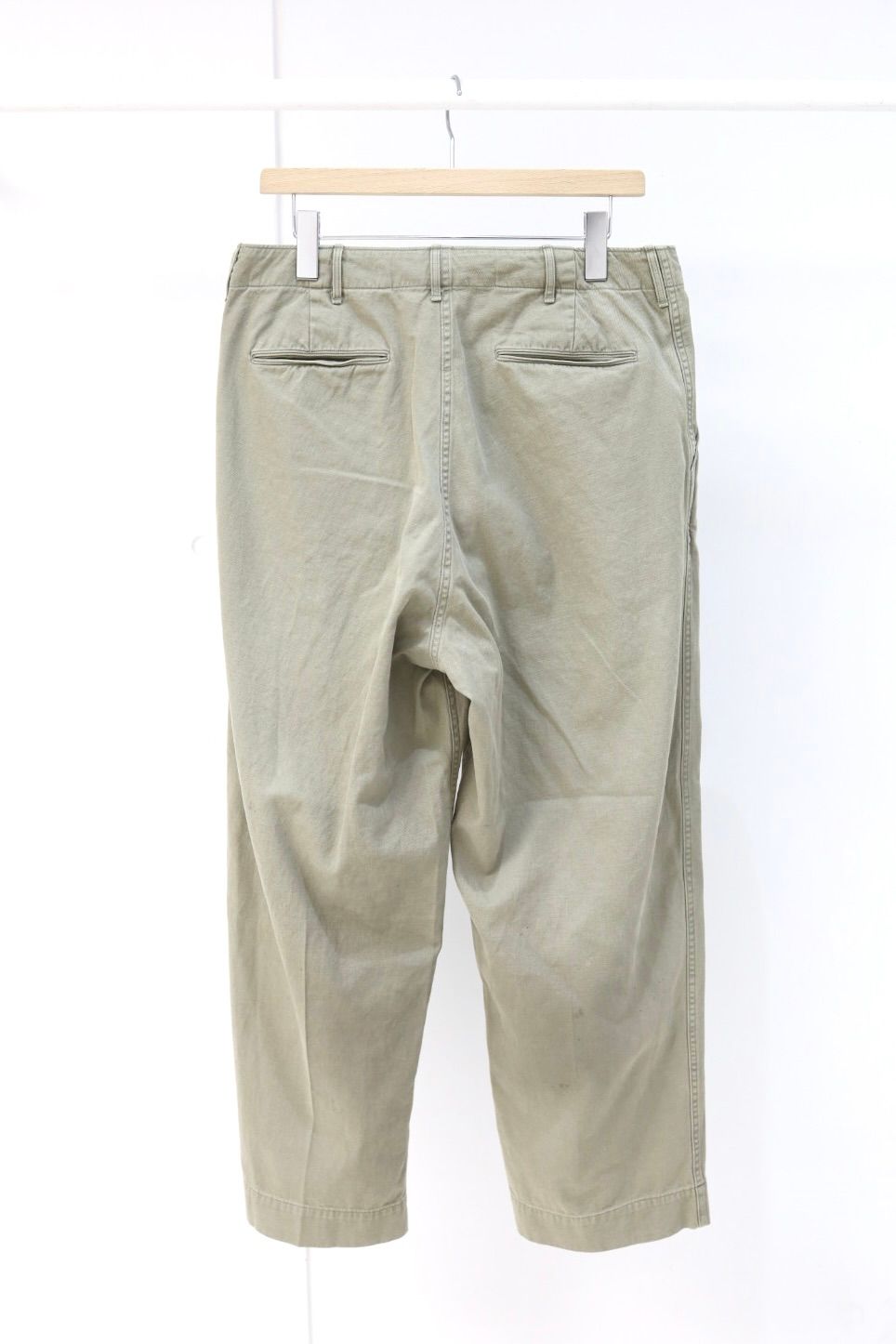 アプレッセ 2026 STYLE1 Vintage Chino Trousers(26SAP-04-45)GREIGE☆2月7日(土)発売！
