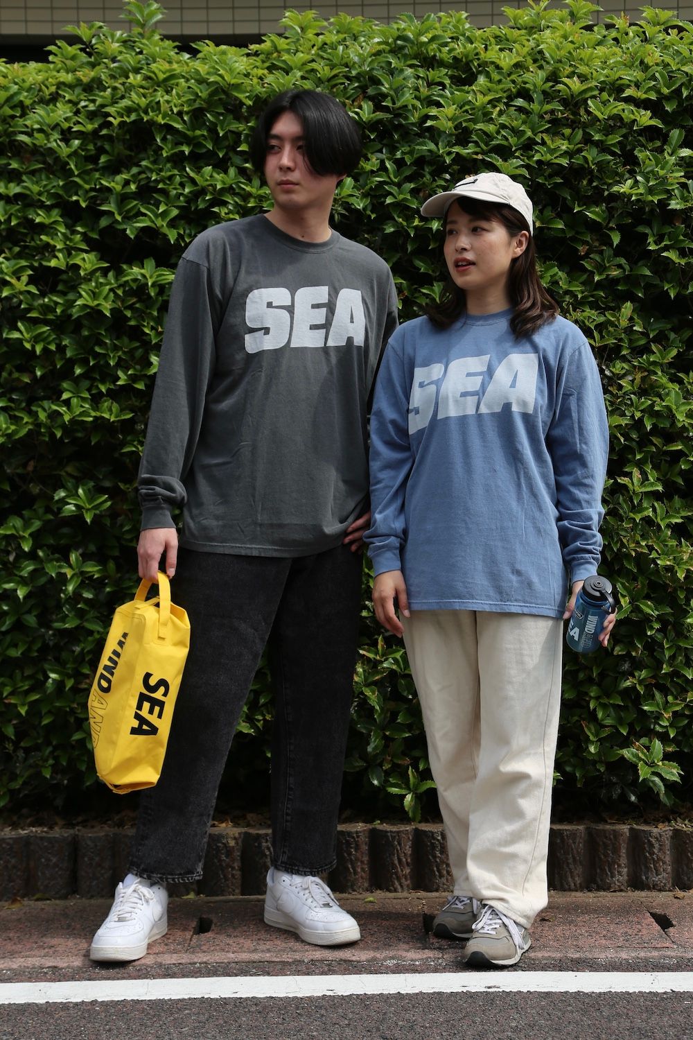WIND AND SEA SEA (sea-alive) L/S T-SHIRT style.2021.5.15.