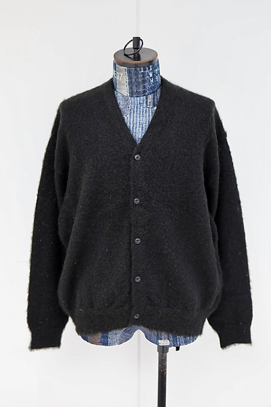 S.F.C 25FW エスエフシー LAME MOHAIR CARDIGAN(SFCFW25KN01)Black