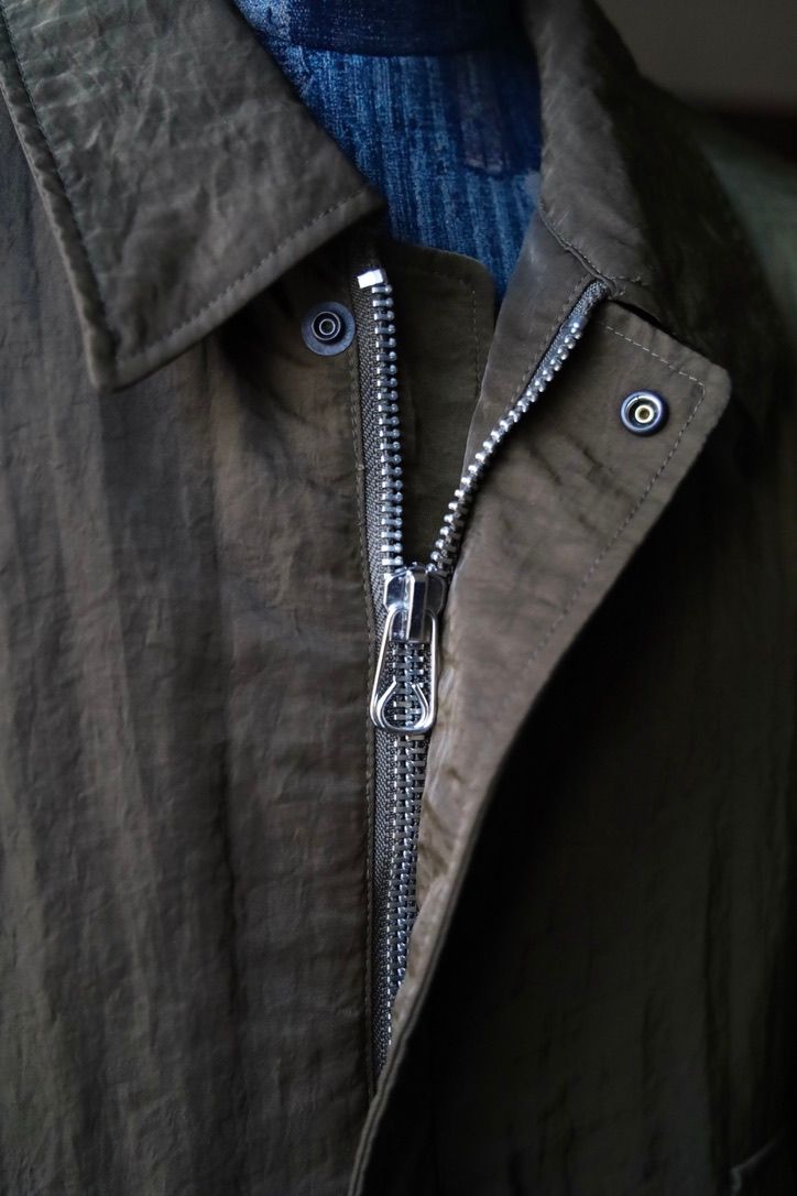 ヨーク25SS NYLON BOMBER JACKET(YK25SS0909B)KHAKI☆1月18日(土)発売！