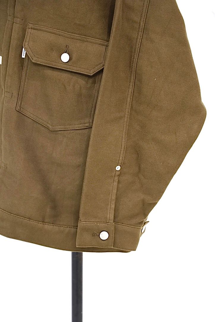 グラフペーパー Cotton Double Serge Jacket(GM263-20450)BROWN☆8月8日(土)発売！